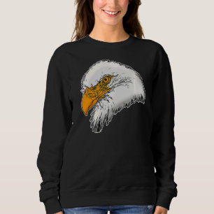 Bald Eagle Imprint North American Patriotic Bird R Trui