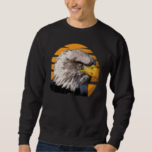 Bald Eagle Imprint North American Patriotic Bird R Trui