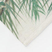 Bald Eagle in Branch Fleece Deken (Hoek)