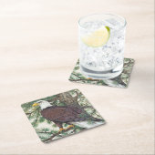 Bald Eagle in Branch Kartonnen Onderzetters (Insitu)