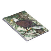 Bald Eagle in Branch Notitieboek (Rechterzijde)