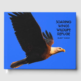 Bald Eagle in de Natuur van de Flight Wildlife Gastenboek