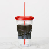 Bald Eagle in Flight Acryl Drinkbeker (Voorkant)