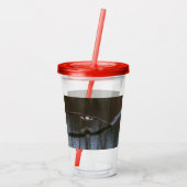 Bald Eagle in Flight Acryl Drinkbeker (Achterkant)