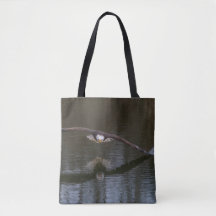 Bald Eagle in Flight Canvas tas