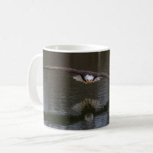 Bald Eagle in Flight Coffee Mok