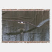 Bald Eagle in Flight Deken (Voorkant)