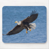 Bald eagle in flight muismat (Voorkant)