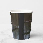 Bald Eagle in Flight Paper Cups Papieren Bekers (Links)