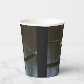 Bald Eagle in Flight Paper Cups Papieren Bekers (Rechts)