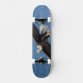 Bald eagle in flight persoonlijk skateboard (Voorkant)