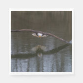 Bald Eagle in Flight Servet (Voorkant)