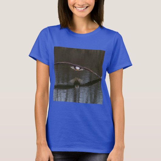 Bald Eagle in Flight T-shirt (Voorkant)
