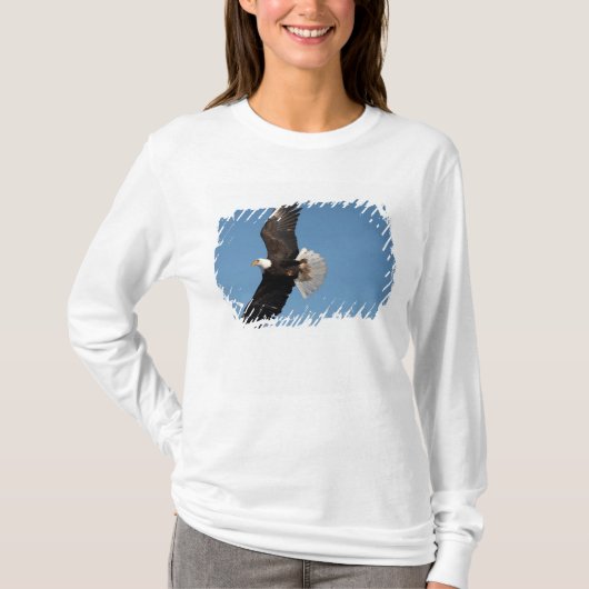 Bald Eagle in Flight T-shirt (Voorkant)