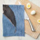 Bald eagle in flight theedoek (Quarter Fold)