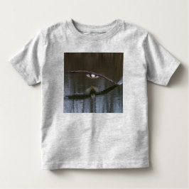 Bald Eagle in Flight Toddler T-Shirt