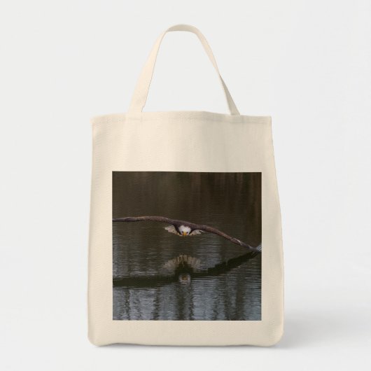 Bald Eagle in Flight Tote Bag (Voorkant)
