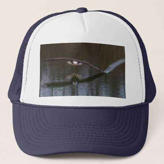 Bald Eagle in Flight Trucker Pet (Voorkant)