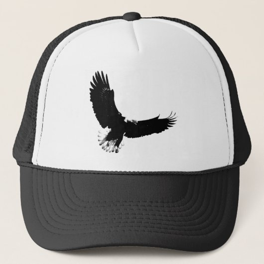 Bald Eagle in Flight Trucker Pet (Voorkant)