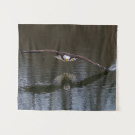 Bald Eagle in Flight Wandkleed