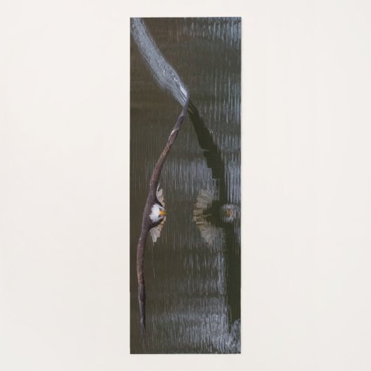 Bald Eagle in Flight Yogamat (Achterkant)