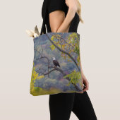 Bald Eagle in het najaar Tote Bag (Dichtbij)