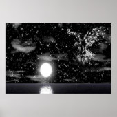 Bald Eagle in het Star-poster Poster (Voorkant)