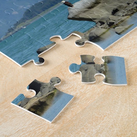 Bald Eagle in Skagway Alaska Legpuzzel (Zijkant)