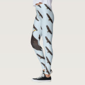 Bald Eagle in vlucht Leggings (Links)