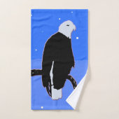 Bald Eagle in Winter - Originele Wilde Kunst Bad Handdoek (Handdoek)