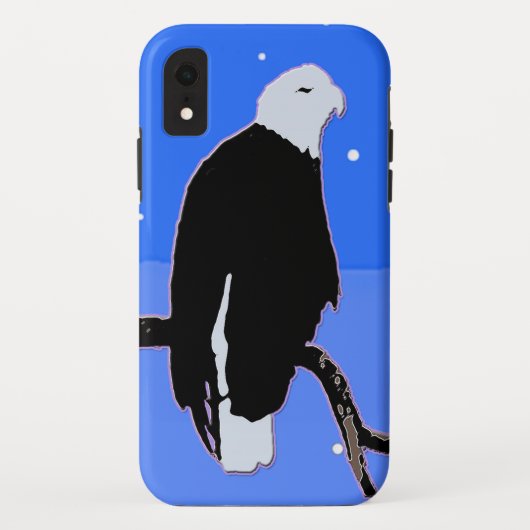 Bald Eagle in Winter - Originele Wilde Kunst Case-Mate iPhone Case (Achterkant)