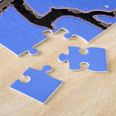 Bald Eagle in Winter - Originele Wilde Kunst Legpuzzel (Zijkant)