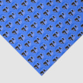 Bald Eagle in Winter - Originele Wilde Kunst Tissuepapier (Detail)