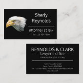 Bald Eagle indrukwekkend aanpasbaar Visitekaartje (Voorkant / Achterkant)