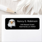 Bald Eagle is uitstekend aanpasbaar Etiket (Insitu)