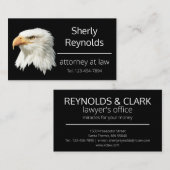 Bald Eagle is uitstekend aanpasbaar Visitekaartje (Voorkant / Achterkant)