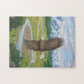 Bald Eagle Jigzaag Puzzle Legpuzzel (Horizontaal)