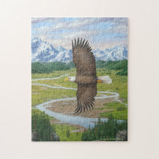 Bald Eagle Jigzaag Puzzle Legpuzzel