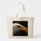 Bald Eagle jtcnm Grote Tote Bag (Achterkant)