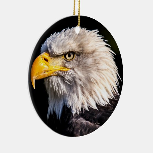 Bald Eagle Keramisch Ornament (Rechts)