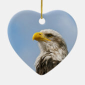 Bald Eagle Keramisch Ornament (Achterkant)
