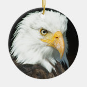 Bald Eagle Keramisch Ornament (Voorkant)
