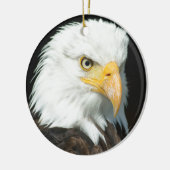 Bald Eagle Keramisch Ornament (Links)