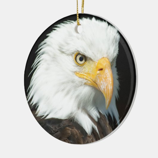 Bald Eagle Keramisch Ornament (Links)