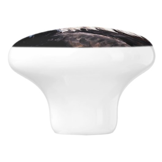 Bald Eagle Keramische Knop (Zijkant)