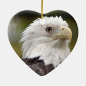 Bald Eagle kerstversiering Keramisch Ornament (Achterkant)
