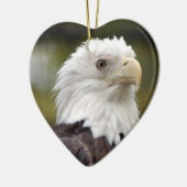 Bald Eagle kerstversiering Keramisch Ornament (Links)