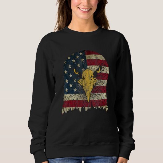 Bald Eagle Kinder Jongens Mannen Amerikaanse Ameri Trui (Voorkant)
