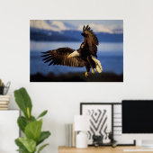 Bald Eagle Landing poster (Thuiskantoor)