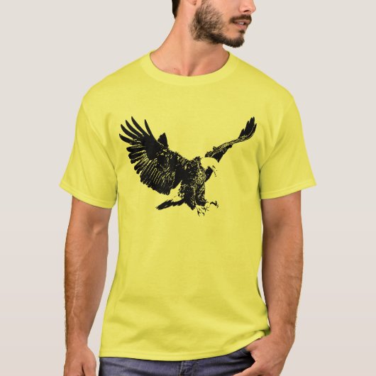 Bald Eagle Landing Tshirt (Voorkant)